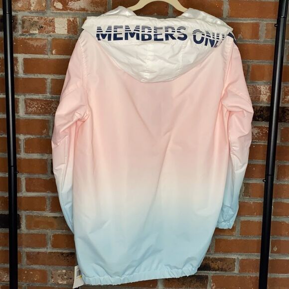 MEMBERS ONLY “Ombré” Sport Windbreaker Jacket - Picture 6 of 8
